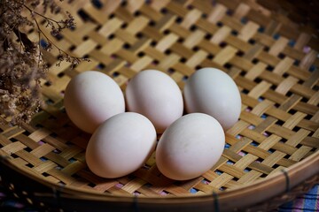 eggs in a basket