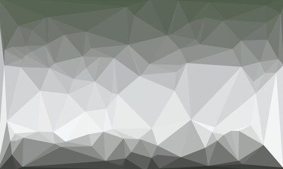 abstract polygonal background with grey gradient