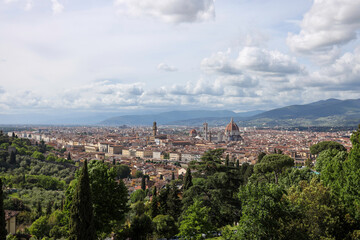 Fototapeta na wymiar La città di Firenze