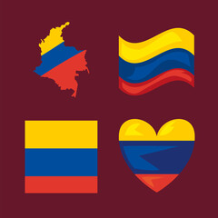 four colombian protest icons