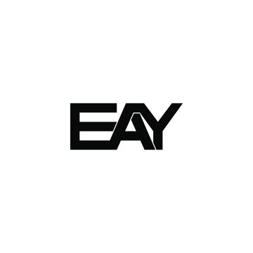 eay letter original monogram logo design