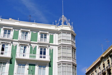 Fototapeta premium buildings in the city, Valencia, Spain 