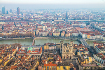 Obraz premium Tourist Attractions in France Winter