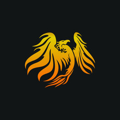 illustration of a phoenix