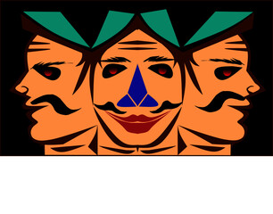 Three face mask