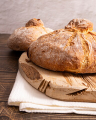 bread for delicious breackfast in the morning