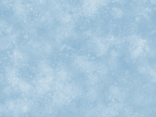 青地に白い点の模様のある壁紙、シンプルな背景