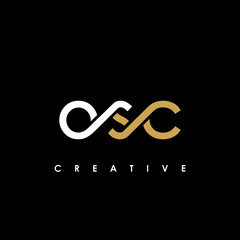 OSC Letter Initial Logo Design Template Vector Illustration