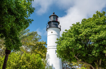 key West lighthouse in Key West, Florida