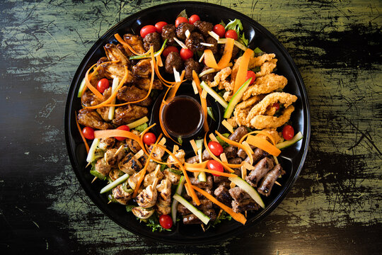 Game day meat platter