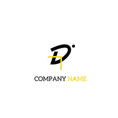 logo for companies with the symbol letter d with elegant and simple style