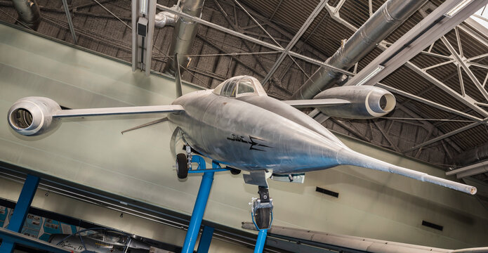 S.O 9000 Trident I 01(1953) in the Museum of Astronautics and Aviation Le Bourget