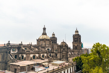 Fototapeta na wymiar Mexico City Landscape downtown