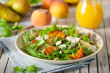 Grilled fruit salad
