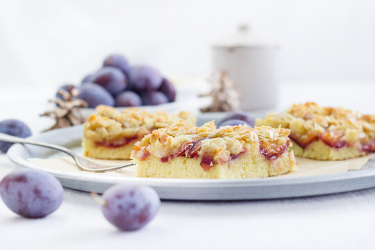 Zwetschgen-Mandel-Kuchen vom Blech
