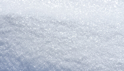 background of fresh snow texture