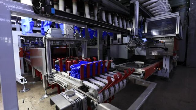 NBR glove automatic packaging production line, North China