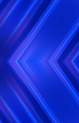 Obraz premium Empty dark abstract background with ultraviolet geometric lines. Neon glow.