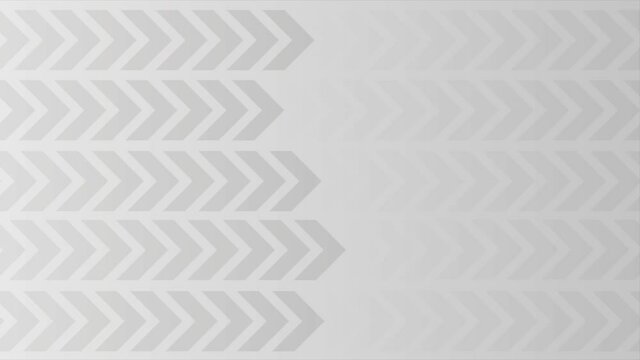 Abstract grey background with arrows, 4K video. Motion