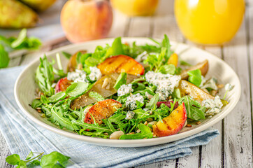 Grilled fruit salad