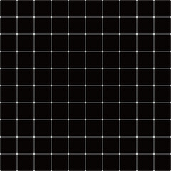 Simple seamless checkered pattern on black background.Vector illustration that is easy to resize.