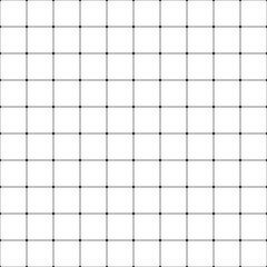 Simple seamless checkered pattern on white background.Vector illustration that is easy to resize.