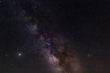 Milky way galaxy in dark skies  high 
resolution