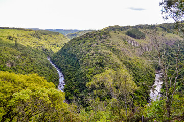 Paisagem com Rio na Serra Gaúcha