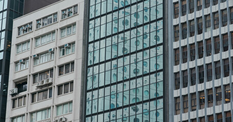 Exterior of the office tower