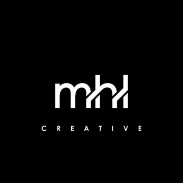 MHL Letter Initial Logo Design Template Vector Illustration