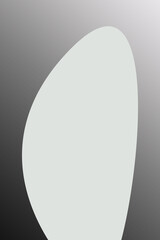 Black and white gradient shade color mix, poster design.