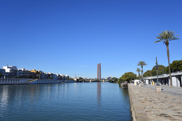 Isabel II Bridge, Sevilla, Spain, Europe