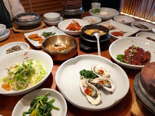 thai food on the table