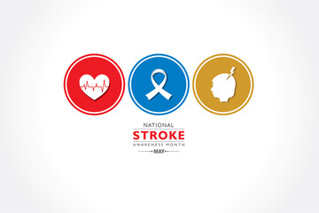 National Stroke Awareness Month observed in May.