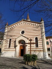 Obraz premium Santa Maria Church in Verona town