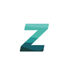 Initial letter Z logo vector design template