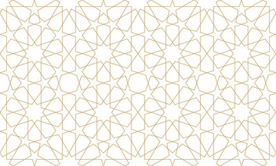 Seamless original pattern in authentic arabian style.