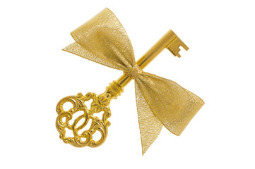 golden key as symbol for success