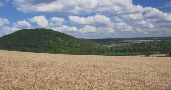 Vue sur Port-Mort, Paysage Vexin Normand au bord de seine