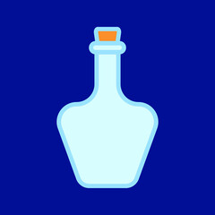 potion bottle icon. magic Bottle potion sign. vector illustration