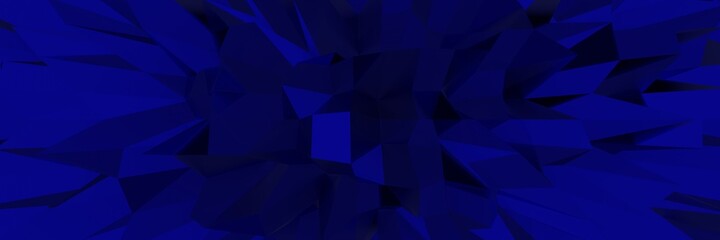 Obraz premium Abstract color diagram background illustration. Futuristic, 3D Render . abstract banner design. Geometric tech background . abstract background . neutral background for wide banner