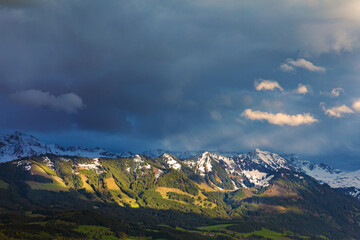Allgäu - Alpen - Sonnenköpfe - Sonthofen - Berge - Stimmung - Frühling