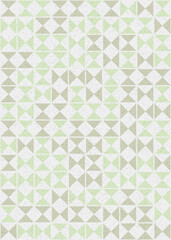 Fototapeta premium Abstract Geometric Pattern generative computational art illustration