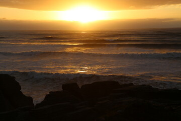 Sonnenuntergang im Meer
