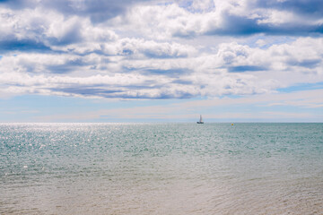 Fototapeta premium Plage du centre naturiste du Cap d'Agde
