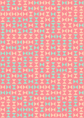Abstract Geometric Pattern generative computational art illustration
