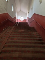 staircase in the building