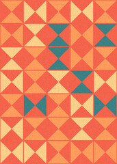 Abstract Geometric Pattern generative computational art illustration