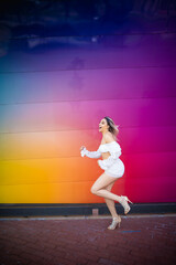 black woman in stlyish fashion pose