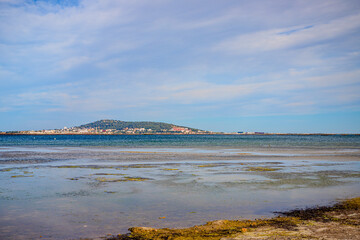 L'étang de Thau près de Mèze
